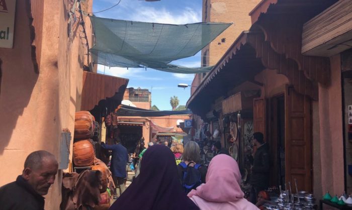 Marrakech souks yoga retreat morocco