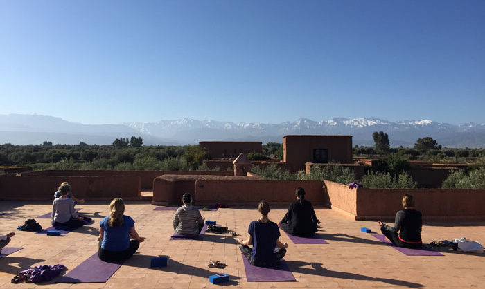yoga retreat Morocco