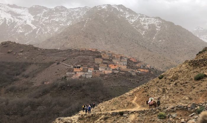 atlas mountains walk armed yoga retreat morocco