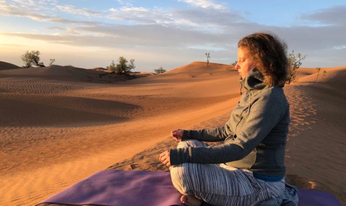 meditation desert custom yoga retreat