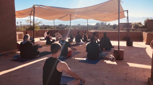 Relax and Recharge<br>Yoga in Marrakech