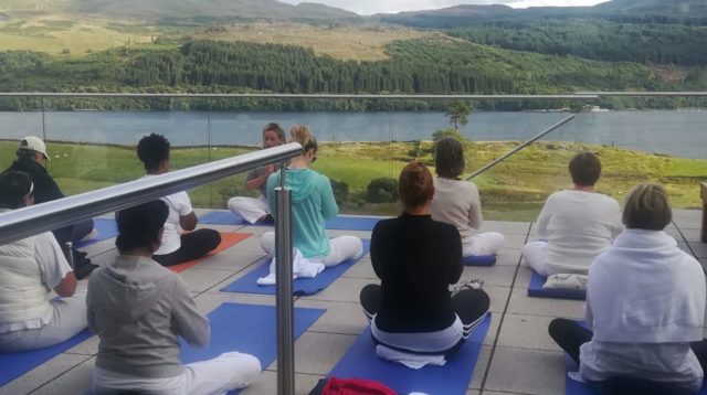 yoga retreat in Scotland