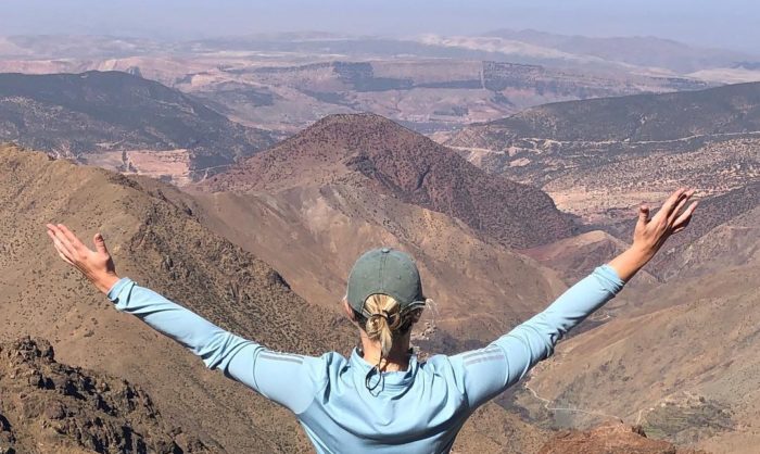 Rachel Bonkink Hiking Yoga Morocco