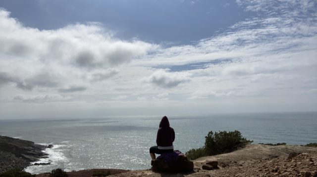 Rachel Bonkink Seaside meditation