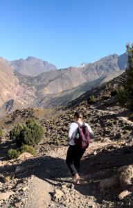 Rachel bonkink hiking